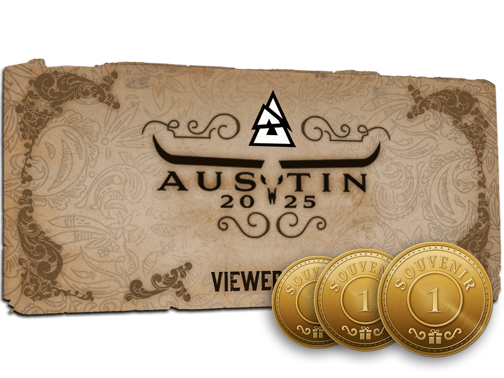 Austin 2025 Viewer Pass + 3 Souvenir Tokens