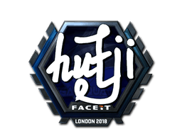 Sticker | hutji (Foil) | London 2018