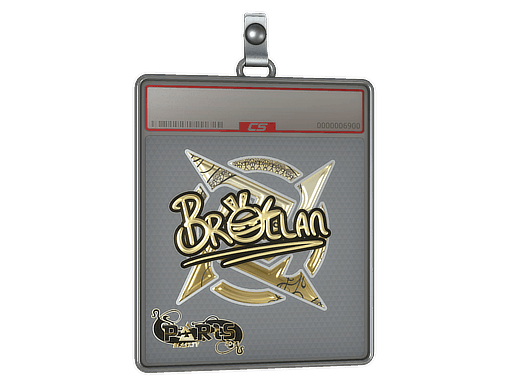 Sticker Slab | Brollan (Gold) | Paris 2023