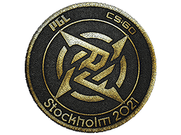Patch | Ninjas in Pyjamas (Gold) | Stockholm 2021