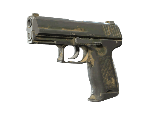 P2000 | Grassland Leaves - Battle-Scarred