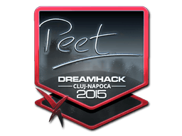Sticker | peet (Foil) | Cluj-Napoca 2015