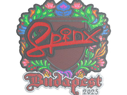 Sticker | Spinx (Embroidered) | Budapest 2025