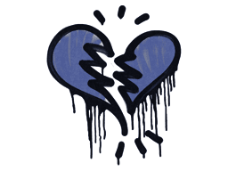 Sealed Graffiti | Broken Heart - Default