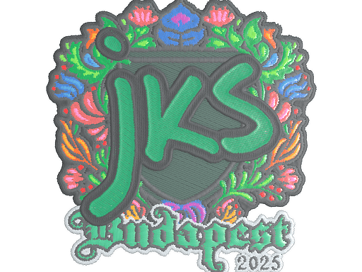 Sticker | jks (Embroidered) | Budapest 2025