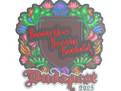 Sticker | Bart4k (Embroidered) | Budapest 2025