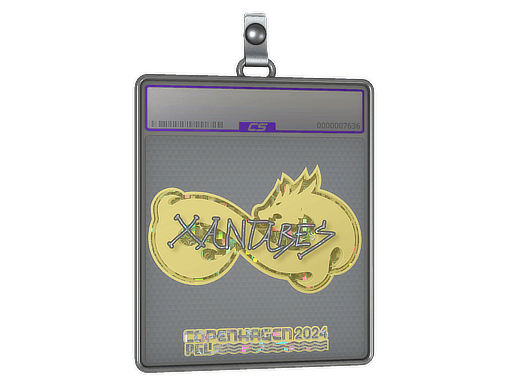 Sticker Slab | XANTARES (Glitter) | Copenhagen 2024