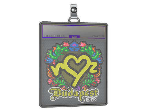 Sticker Slab | ropz (Embroidered) | Budapest 2025