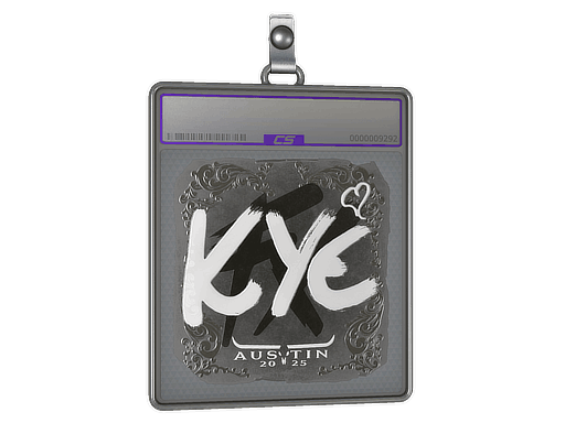Sticker Slab | kye (Foil) | Austin 2025