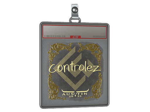 Sticker Slab | controlez (Gold) | Austin 2025
