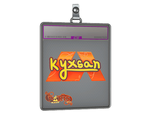 Sticker Slab | kyxsan (Holo) | Paris 2023