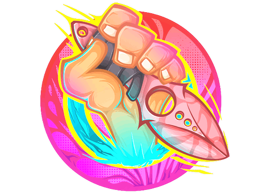 Sticker | Skelly Stabby