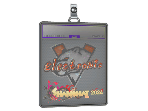 Sticker Slab | electronic (Glitter) | Shanghai 2024