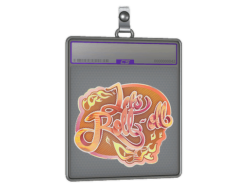 Sticker Slab | Let's Roll-oll (Holo)