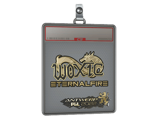 Sticker Slab | woxic (Gold) | Antwerp 2022