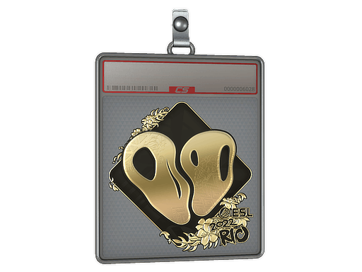 Sticker Slab | 00 Nation (Gold) | Rio 2022