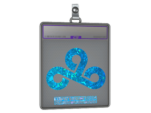 Sticker Slab | Cloud9 (Glitter) | Copenhagen 2024