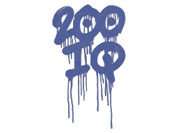 Sealed Graffiti | 200 IQ (SWAT Blue)
