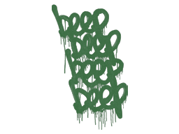 Sealed Graffiti | BEEP (Jungle Green)