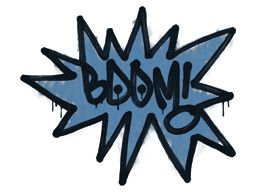 Sealed Graffiti | BOOM (Monarch Blue)