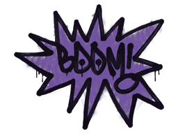 Sealed Graffiti | BOOM (Monster Purple)