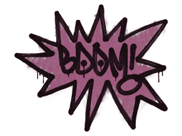 Sealed Graffiti | BOOM (Princess Pink)