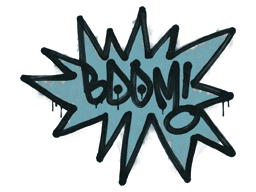 Sealed Graffiti | BOOM (Wire Blue)