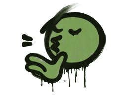 Sealed Graffiti | Chef Kiss (Battle Green)