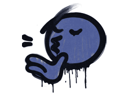 Sealed Graffiti | Chef Kiss (SWAT Blue)