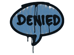 Sealed Graffiti | Denied (Monarch Blue)