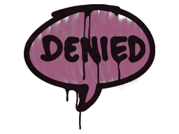 Sealed Graffiti | Denied (Princess Pink)