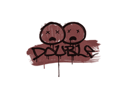 Sealed Graffiti | Double (Brick Red)