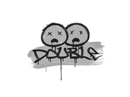 Sealed Graffiti | Double (Shark White)