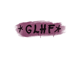 Sealed Graffiti | GLHF (Princess Pink)