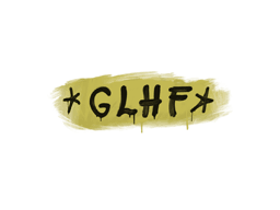 Sealed Graffiti | GLHF (Tracer Yellow)
