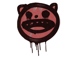 Sealed Graffiti | Happy Cat (Blood Red)