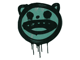 Sealed Graffiti | Happy Cat (Frog Green)