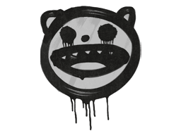 Sealed Graffiti | Happy Cat (Shark White)