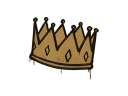 Sealed Graffiti | King Me (Desert Amber)