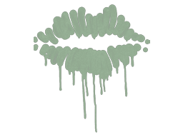 Sealed Graffiti | Kiss (Cash Green)