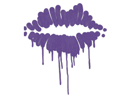 Sealed Graffiti | Kiss (Monster Purple)