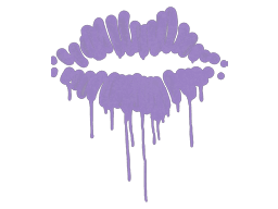 Sealed Graffiti | Kiss (Violent Violet)