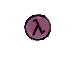 Sealed Graffiti | Lambda (Princess Pink)