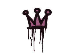 Sealed Graffiti | Little Crown (Princess Pink)