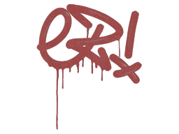 Sealed Graffiti | Little EZ (Blood Red)