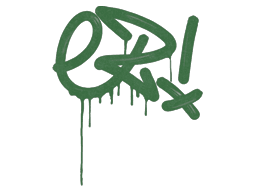 Sealed Graffiti | Little EZ (Jungle Green)