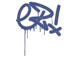 Sealed Graffiti | Little EZ (SWAT Blue)