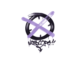 Sealed Graffiti | Noscope (Violent Violet)