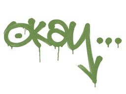 Sealed Graffiti | Okay (Battle Green)