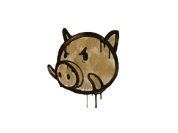 Sealed Graffiti | Piggles (Desert Amber)